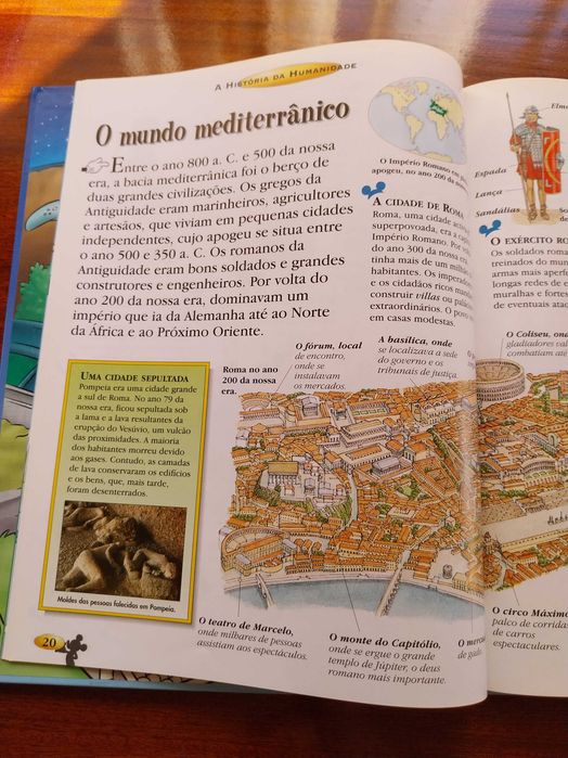 A História da Humanidade, Disney, livro didático / educativo