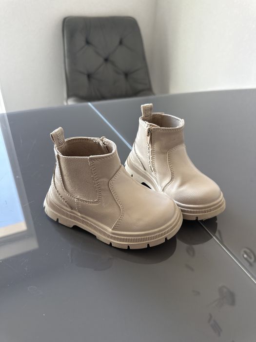 Ботинки челси zara демисезонные дл девочки