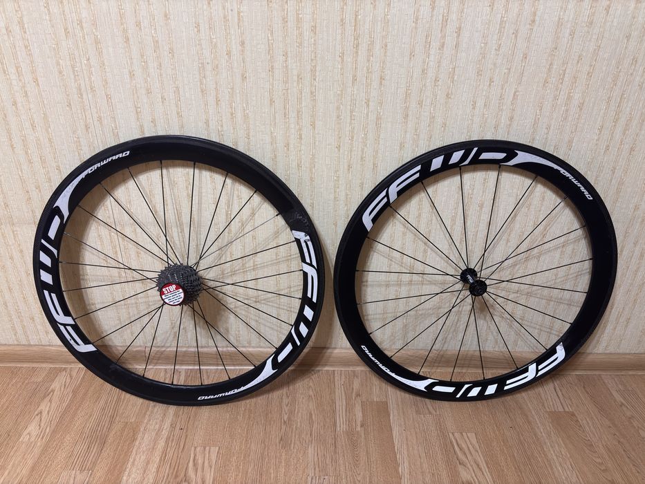 Карбоновий шосейний вілсет (карбонові колеса ) Fast Forward 55 rim brake