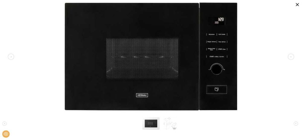 Piekarnik Kernau KBO0872P SPTB+AirFry  + mikrofala  Kernau KMO 203.1GB