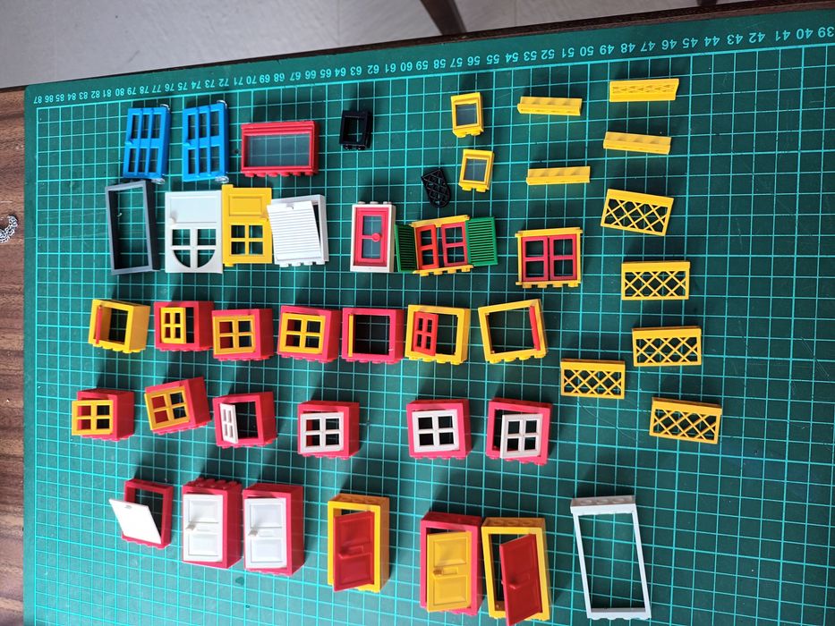 Legos  janelas portas