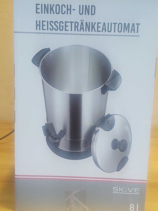 Garnek elektryczny do pasteryzacji warnik do wody i napojów 8L