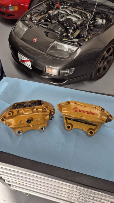 Jantes Nissan 300ZX e 350Z Rays Travões Nissan GT-R 34/350Z