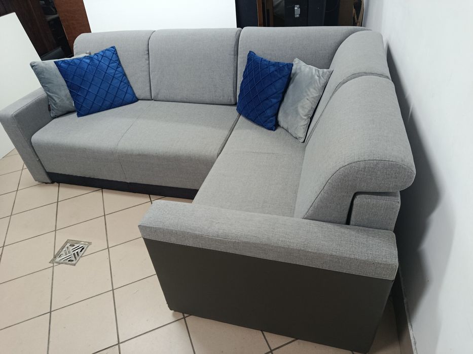 Sofa narożna narożnik jak nowy wersalka kanapa łóżko dowóz transport dowóz