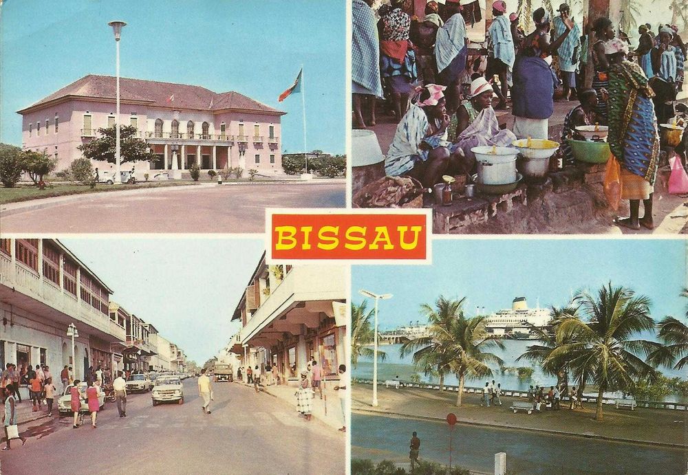 Bilhete Postal Ilustrado - GUINÉ BISSAU - Época colonial