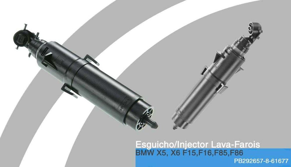 Esguicho Lava-Farois NOVO p/ BMW X5,X6 F15,F16,F85,F86