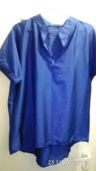 Vicabo: granatowa bluzka 46