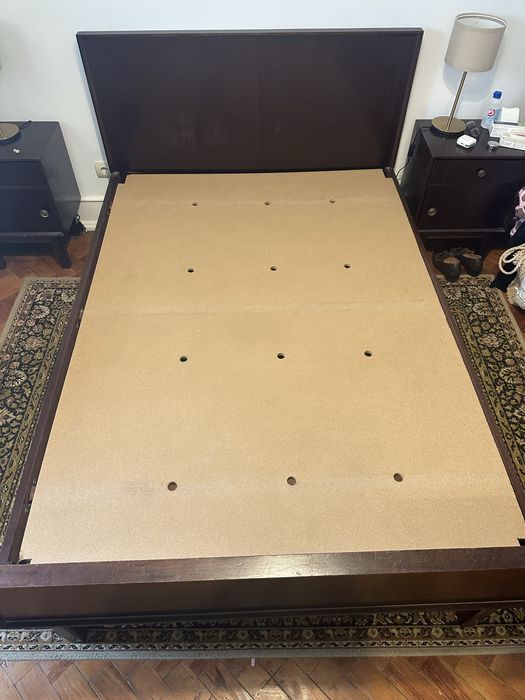 Cama casal 195x 135 (colchao 185x135)