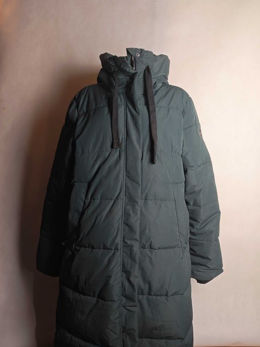 Felix Bühler długi płaszcz jeździecki z kapturem pikowana Anne L