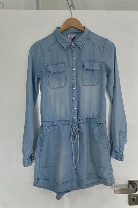 Jasnoniebieski krótki kombinezon Twinset XS