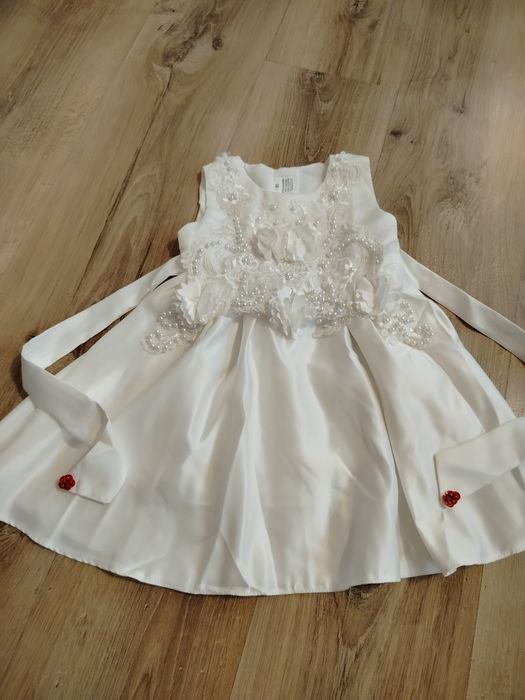Sukieneczka do chrztu 80cm