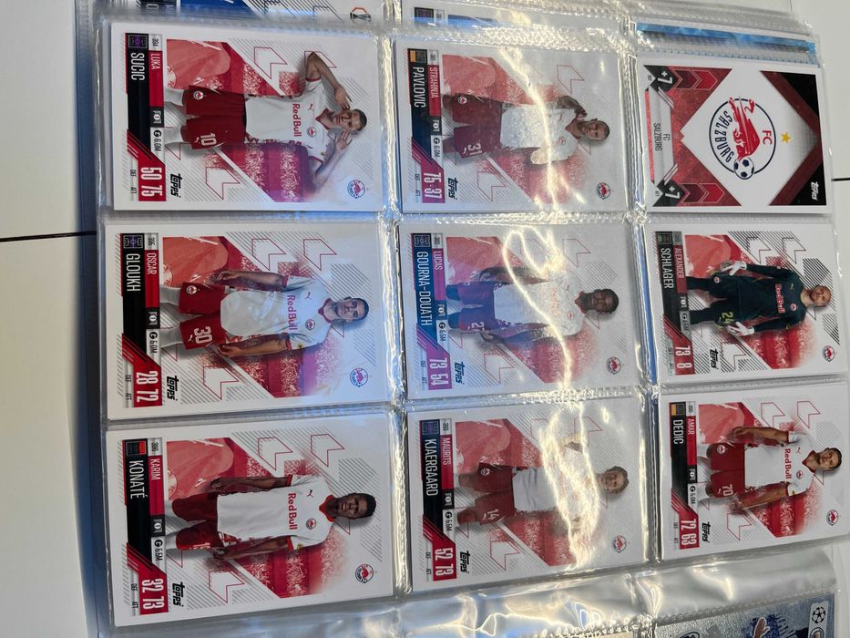 Cartas Match Attax 24/25 todas as 396 cartas base