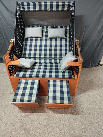 Kosz plazowy, ogrodowy. Leżak na ogród.