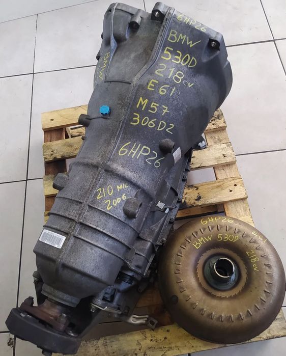 caixa automatica Bmw 6HP26 530D E60 / E61 M57 306D2 218cv ZF 6HP26