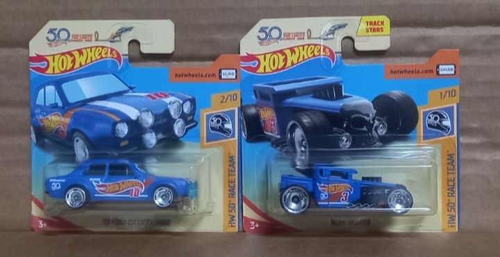 Conjunto 10 hot wheels 50 anos
