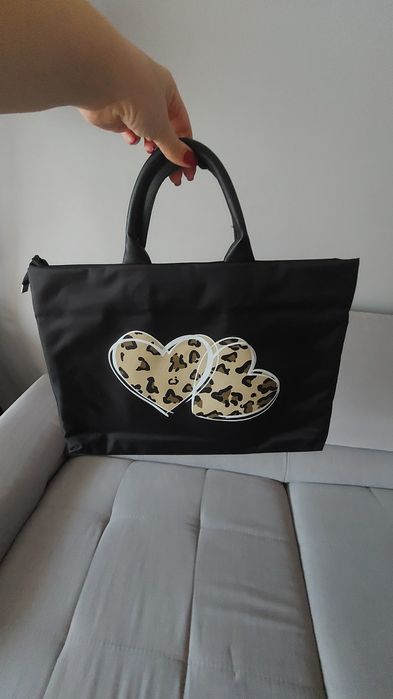Torba czarna na laptopa