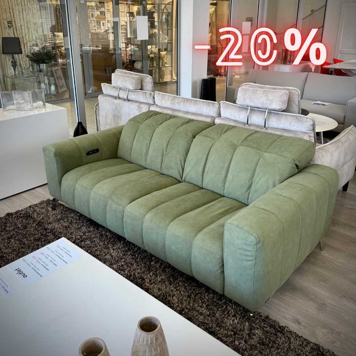 Sofa z funkcją relax Natuzzi Editions - C142 Portento