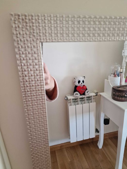 Espelho parede prateado