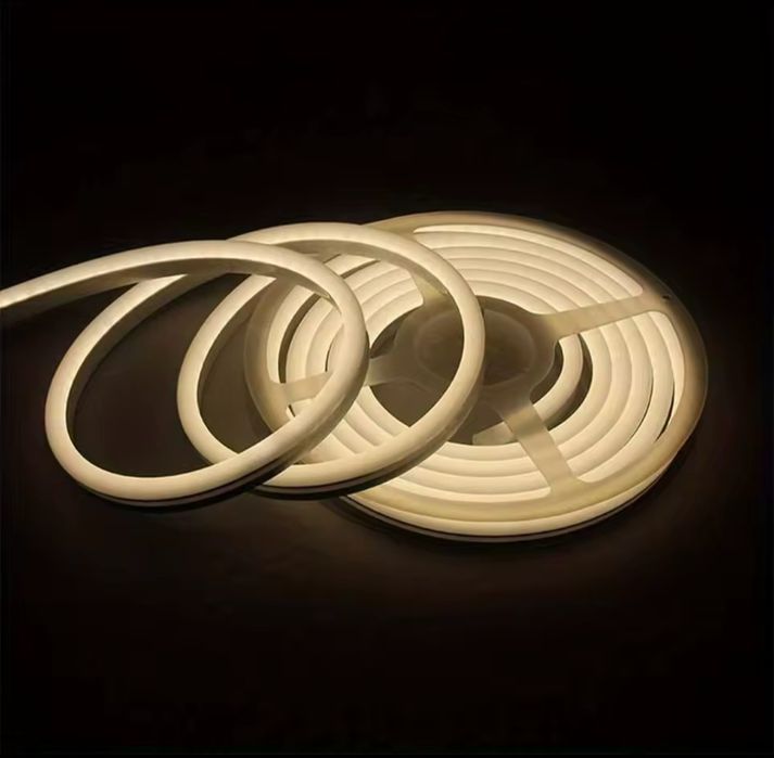 Taśma LED neon 5m 12V ciepła biała zimna biała