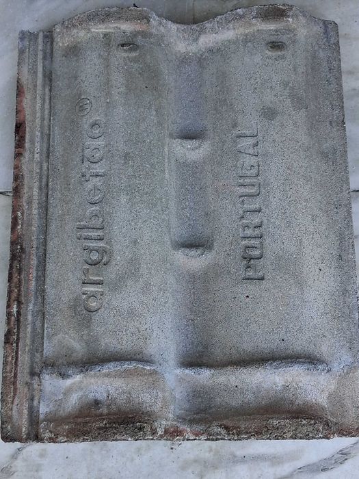 Telhas usadas da argibetão