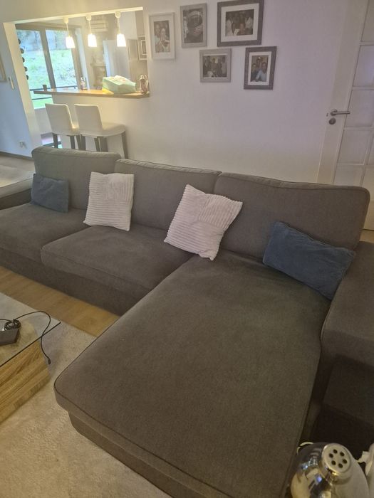 Sofá  Chaise Lounge Verde Claro - OPTIMO ESTADO