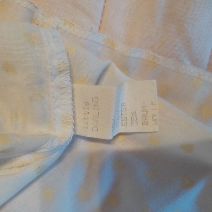 Koszula w złote serduszka 92