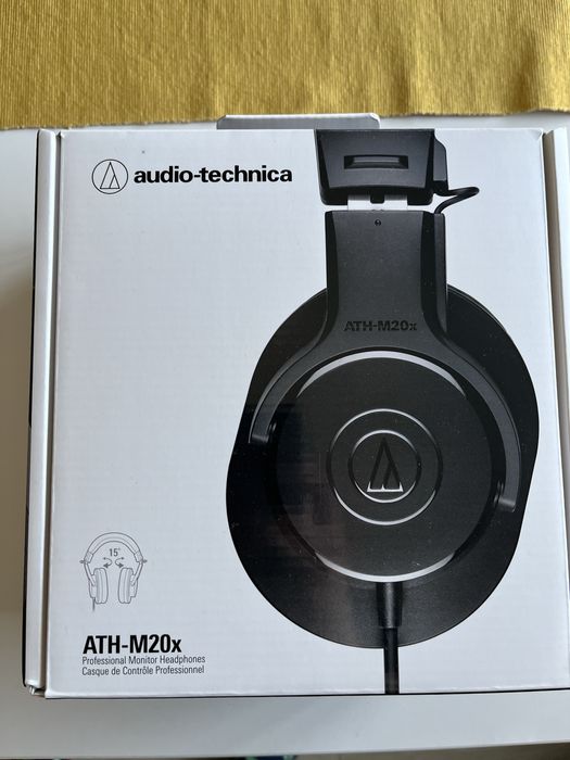 Słuchawki audio-technica ATH-M20x czarne