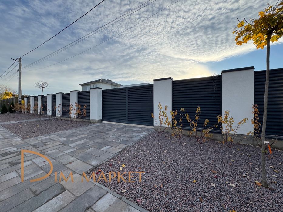 Одноповерховий дім 180 м2, стеля 4.4м‼️з МЕБЛЯМИ та ТЕХНІКОЮ‼️