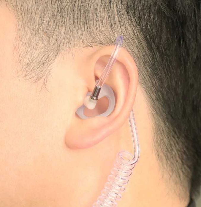 Гарнітура з додатковими насадками до рації Motorola DP4XXX