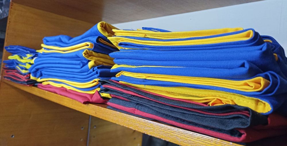 Флаг Украины/Прапор України/Флаг УПА/Прапор ОУН/ нейлон габардин