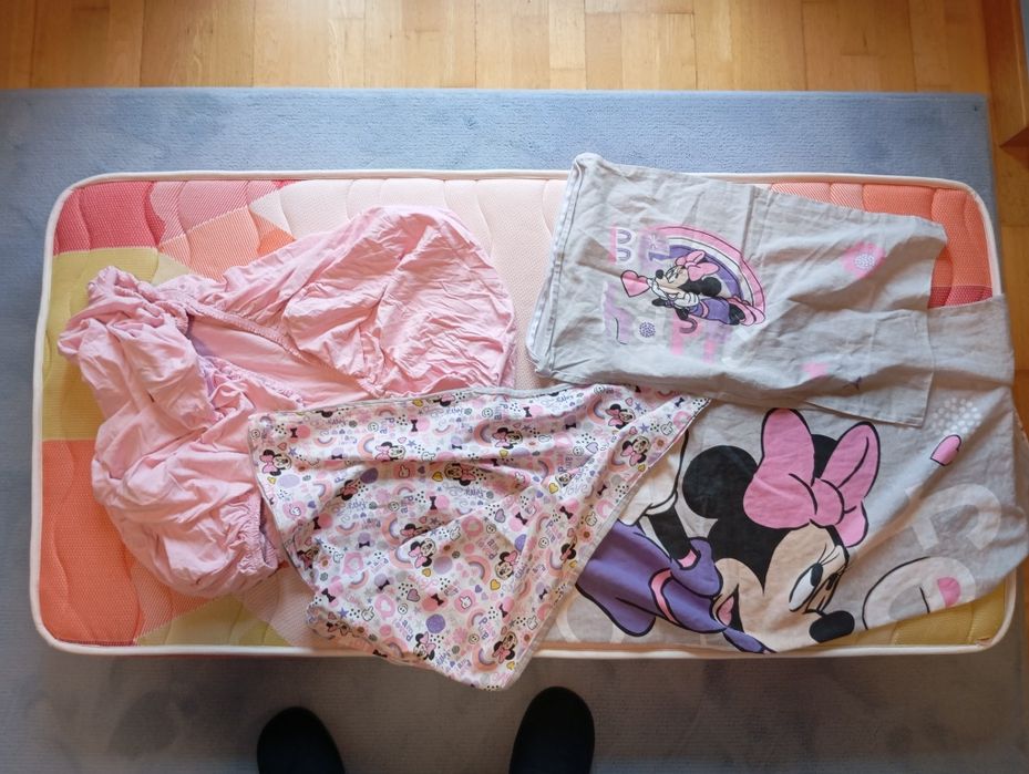 Colchão 140x70 viscoelástico + acessórios