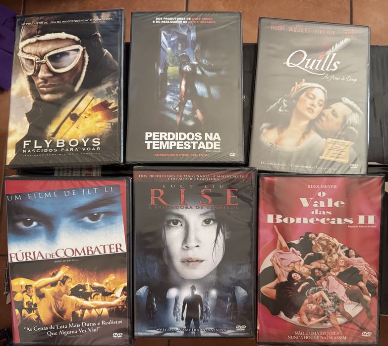 Dvds novos selados