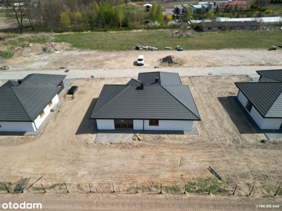 Nowy dom 148m2 / 800m2 w stanie deweloperskim
