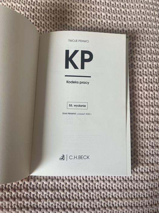 Kodeks pracy wyd. 55