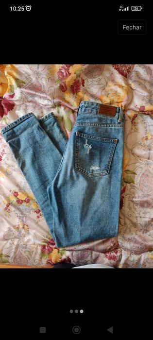 Calças ganga Pull and bear
