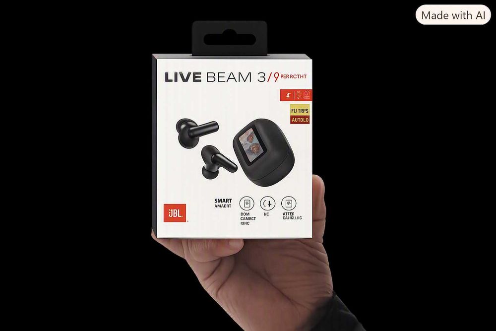 JBL LIVE BEAM 3 — Som premium, conforto total!