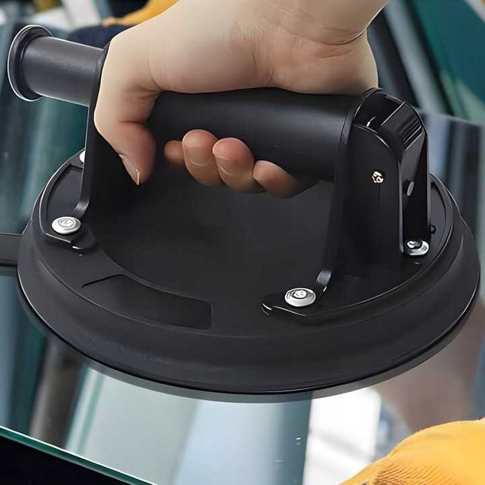 Uchwyt próżniowy 200 mm z pompką do przenoszenia płytek szyb