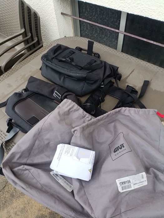 Bolsas givi crm 106 estilo retro/café racer 13 lt