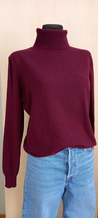 Noa Noa sweter golf wełna r. L/40