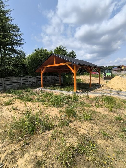 Altana.Wiata garażowa.