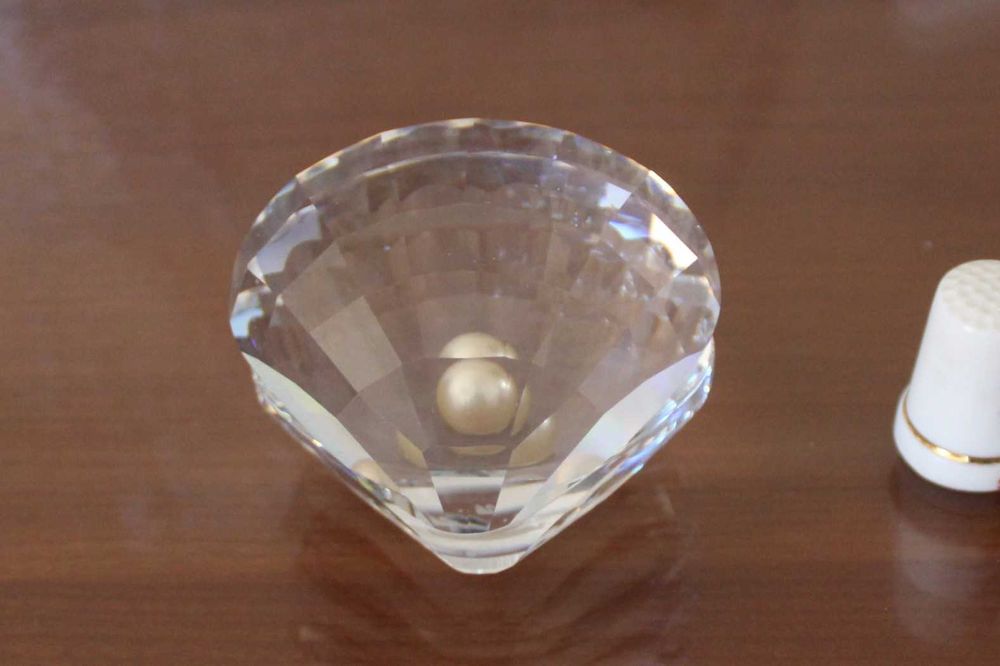 Figura de coleção Concha com Pérola da Swarovski (artigo 014389)