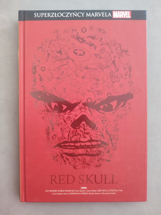 Komiks Red skull superzłoczyńcy Marvela Marvel