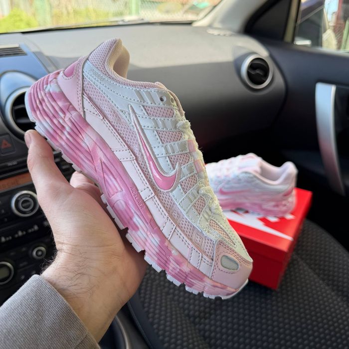 Кросівки Кроссовки Nike P-6000 Custom Pink Розовый Рожевий Кросовки демісезон