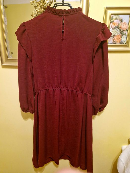 Sukienka bordowa