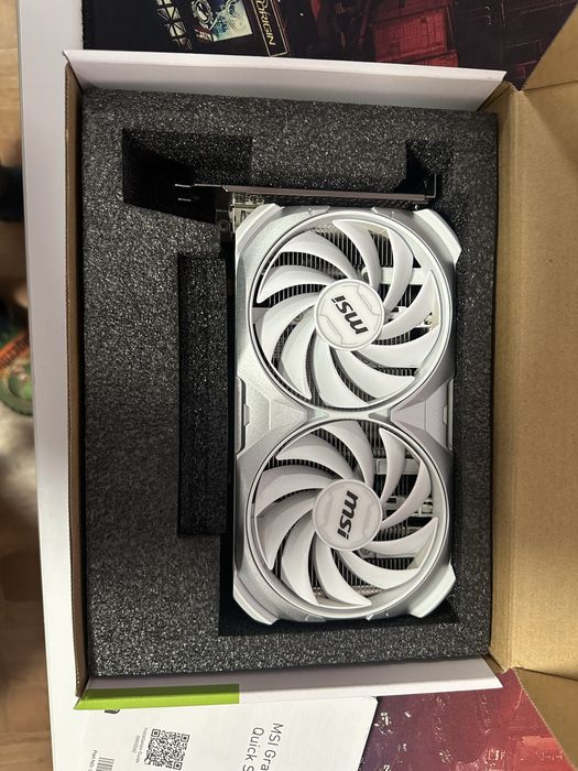 Відеокарта MSI RTX 4060 Ventus 2x White