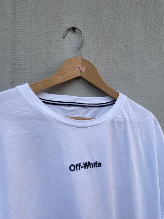Off White Tshirt vintage y2k Koszulka boxy swag opium