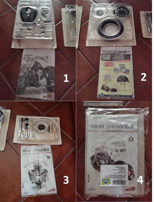 Fascículos Indian springfield Fascículos 1 ao 10