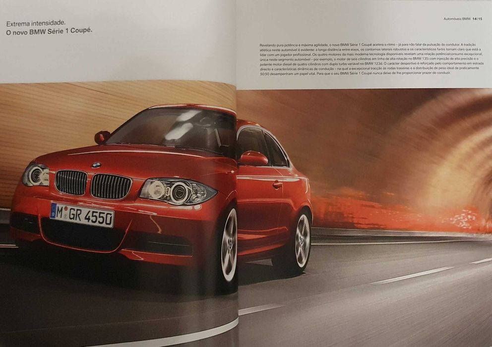 Catálogo de toda a gama BMW - original - Ano 2009
