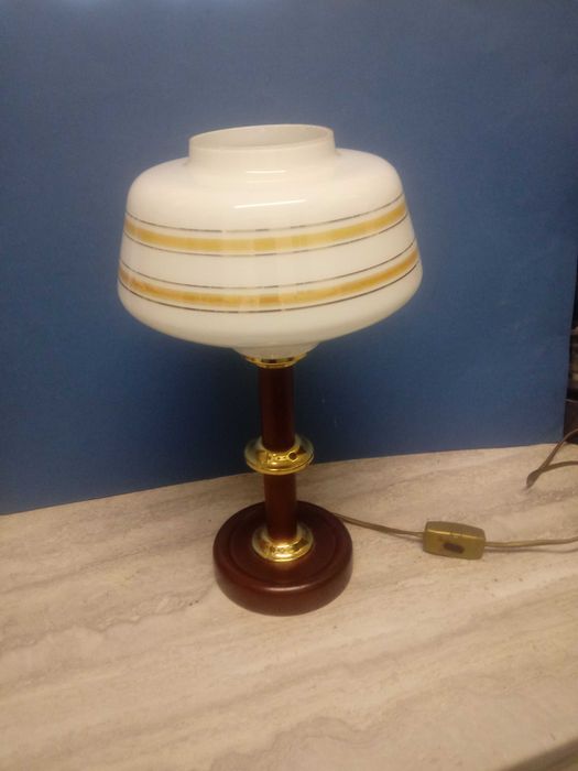Lampy stołowe, szkło i ceramika + metal (darmowa wysyłka)