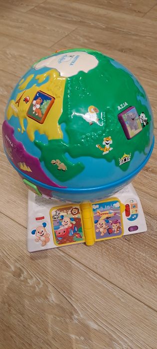 Interaktywny globus Fisher Price
